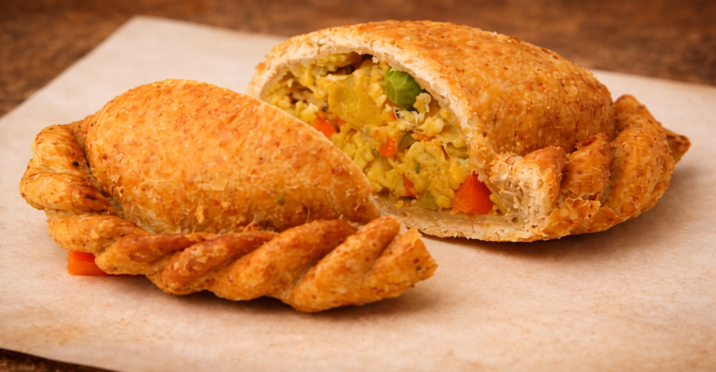 Dnevni meni, Samosa , integralna pogačica nadjevena tofuom i povrćem , Riži biži , Pareno povrće , Humus sa ciklom , Miješana salata , veganska hrana