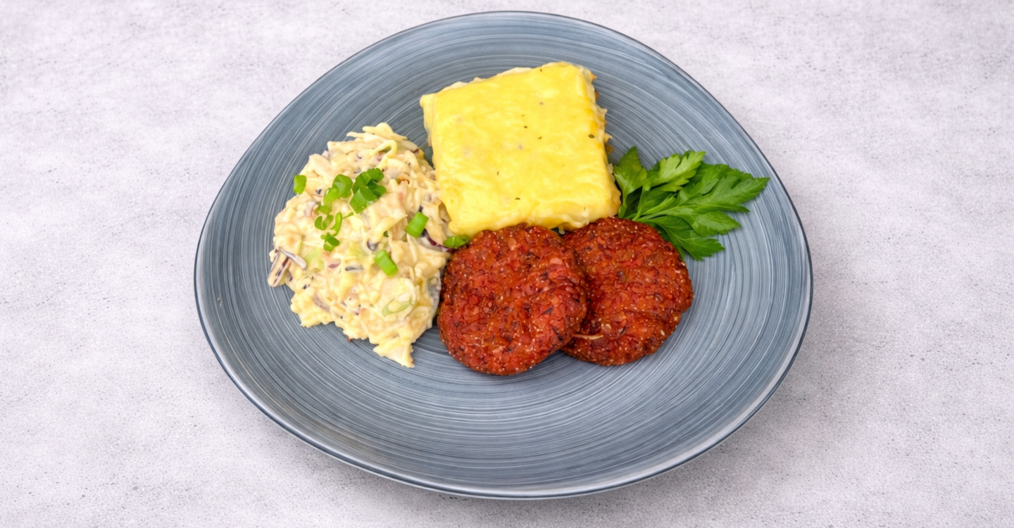 Pastirska pita sa krumpirom i smeđom rižom - Popečci sa tri vrste žitarica - Coleslaw salata